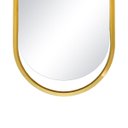 Ver imagem 4 de Espelho Decorativo Glam Dourado 80x43cm Oblongo