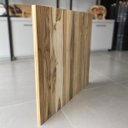 Ver imagem 3 de Painel de Madeira Teca Quadrado Multiuso Natural 60,9x60,9x2,54cm