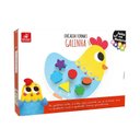 Ver imagem 2 de Brinquedo Educativo Pedagógico Encaixe Formas - Galinha