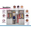 Ver imagem 5 de Guarda Roupa Casal Londres 3PTS 1VD 8g Fendi N. Horizonte