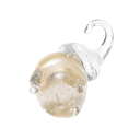 Ver imagem 2 de Escultura em Cristal Murano Elefante Cristal Com Ouro 18x18x18cm