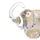 Ver imagem 3 de Escultura em Cristal Murano Elefante Cristal Com Ouro 18x18x18cm