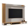 Painel Para TV 55 Polegadas Ripado 180cm Aston EDN Fendi/Freijo - 1