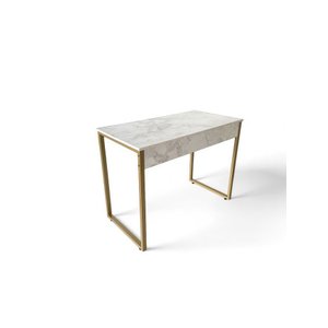 Escrivaninha Home Office Dourado e Athena