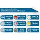 Ver imagem 2 de Colchão Solteiro Espuma D28 Pasquale Black (78x188x14) - Paropas