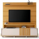 Ver imagem 4 de Estante Painel para Tv 65 Pol com Rodízios Cloud B01 Cinamomo Off White - Lyam Decor