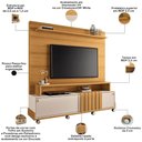 Ver imagem 5 de Estante Painel para Tv 65 Pol com Rodízios Cloud B01 Cinamomo Off White - Lyam Decor