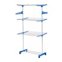 Ver mais imagens de Varal de Chão 3 Andares Varal de Roupa Portátil Dobrável