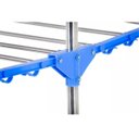 Ver imagem 3 de Varal de Chão 3 Andares Varal de Roupa Portátil Dobrável