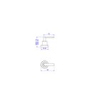 Ver imagem 2 de Acabamento Registro Flex Plus Pressão 3/4 Cromado - Deca Deca Metais