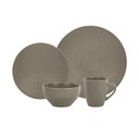 Ver imagem 1 de Aparelho de jantar 24 pecas Terroir em ceramica cor taupe