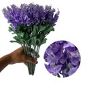 Ver imagem 5 de Kit 18 Arranjos de Lavanda Lilás Artificial – Sofisticação e Beleza Atemporal