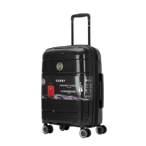 Mala de Viagem Grande 32 Kg Sammy - Ika - Preta