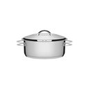 Ver imagem 2 de Caçarola Tramontina Solar Rasa em Aço Inox Fundo Triplo com Tampa e Alças 20 cm 2,9 L