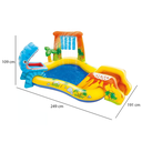 Ver imagem 3 de Piscina Playground Dinossauro 310l com Bomba de Ar Manual Intex