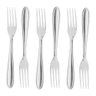 Conjunto 6 Garfos para Mesa de Aço Inox Gastro 19cm - Lyor - 1