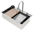 Ver imagem 4 de Cuba Gourmet para Cozinha Miami Cascata Aço Inox 304 Goldenx