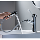 Ver imagem 4 de Torneira Misturador Monocomando Banheiro Redondo Extensível Harmony 1301 Misturador Baixo Redondo Ex