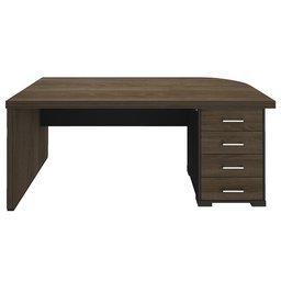 Mesa para Escritório 4 Gavetas Lado Direito e Mesa Auxiliar Corp A06 - Mpozenato - 7