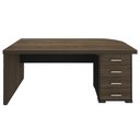 Ver imagem 7 de Mesa para Escritório 4 Gavetas Lado Direito e Mesa Auxiliar Corp A06 - Mpozenato