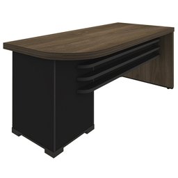 Mesa para Escritório 4 Gavetas Lado Direito e Mesa Auxiliar Corp A06 - Mpozenato - 18
