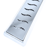 Ralo Linear Inox Ondas Ss Polido 5cm X 90cm Coletor Raso 3cm Branco - 2
