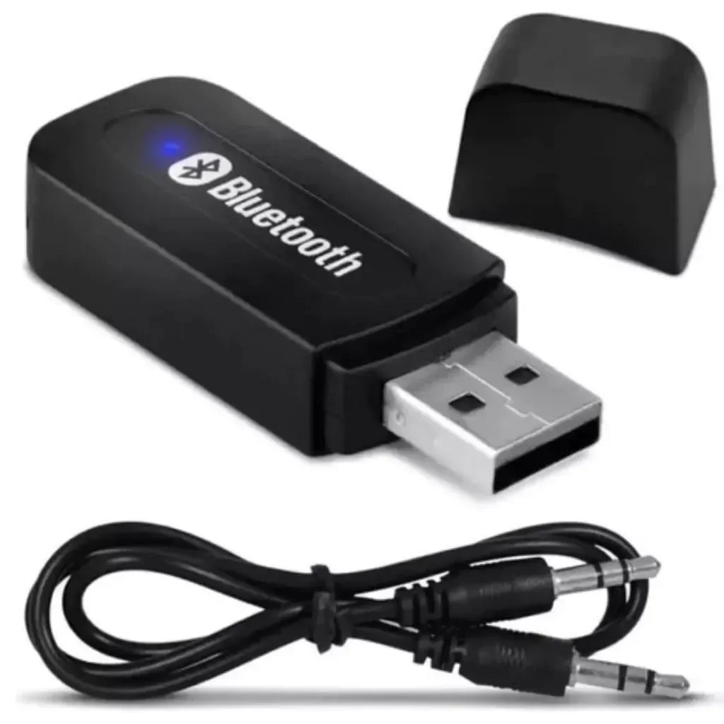 Ver imagem 1 de Adaptador Bluetooth Usb P2 Áudio Carro Stereo Transmissor