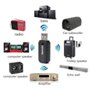 Ver imagem 5 de Adaptador Bluetooth Usb P2 Áudio Carro Stereo Transmissor