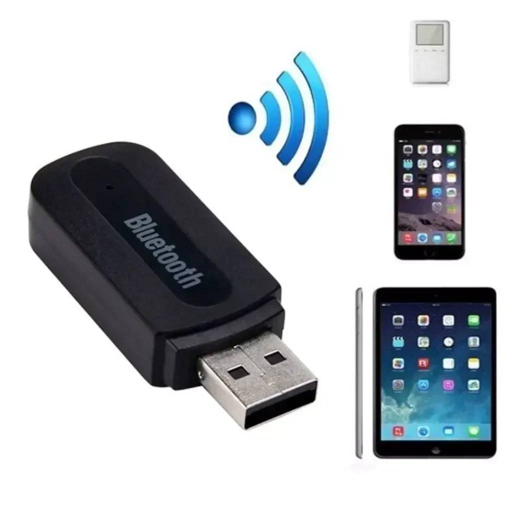 Ver mais imagens de Adaptador Bluetooth Usb P2 Áudio Carro Stereo Transmissor