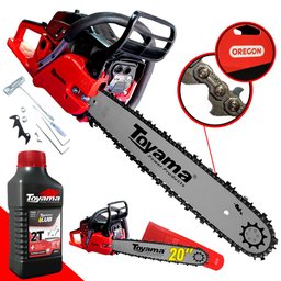 Motosserra Á Gasolina Toyama Tcs58f-g2 55cc 3,2hp Sabre 20” Ponta Rolante + Óleo 2 Tempos - 2