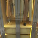 Ver imagem 7 de Guarda Roupa Modulado 02 Innova Reflecta 6 Portas Off White - Gelius