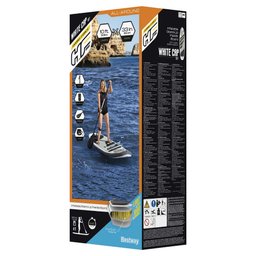 Prancha de Stand Up Inflável White Cap com Remo + Bomba de Ar e Bolsa Bestway - 10