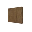 Ver imagem 2 de Roupeiro / Armário / Guarda Roupas Mali 06 Portas com Puxadores em Madeira Amplo Espaço Interno com