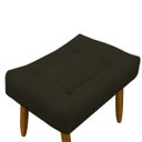 Ver imagem 4 de Puff Decorativo Quarto e Sala de Estar Suede Light Herrero:Marrom