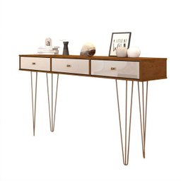 Aparador Mesa Sala Jb 4033 Caramelo/perola - 1 Aparador Mesa Sala Jb 4033 Caramelo/perola - 1