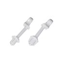 Ver imagem 1 de Kit 20 Parafuso Plástico Par p/ Assento Sanitário Branco