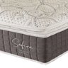 Colchão Queen Prorelax Size 158x198x30 Safira Molas Ensacadas Pillow Top Viscoelástico - Cinza/branc - 2