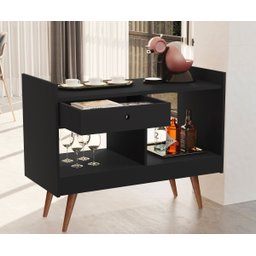 Aparador de Sala Buffet com Gaveta Retrô Jb 4064 Ofertamo - 2