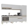 Cozinha Modulada Completa Compacta 5 Peças com Balcão para Cooktop Veneza Multimóveis Mp2266 - 2