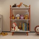 Ver imagem 6 de Nicho Organizador de Brinquedos para Quarto Infantil ou Brinquedoteca - Nature com Branco