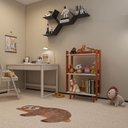 Ver imagem 5 de Nicho Organizador de Brinquedos para Quarto Infantil ou Brinquedoteca - Nature com Branco