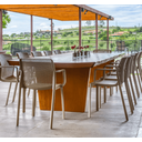 Ver imagem 3 de 6 Cadeiras Sardenha Marrom Reforçadas - Construmarcas