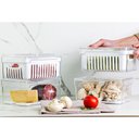 Ver imagem 5 de Kit Organizador de Geladeira Clear Fresh 4 Peças Transparente ou