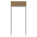 Ver imagem 6 de Porta-geladeira 103 Cm 1 Porta Basculante Branco/rustic Stella Madesa