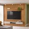 Painel Ripado Para TV Até 75 Polegadas 2.6 Com Nicho Premium E Prateleira Nature Off White Linea Bra - 2