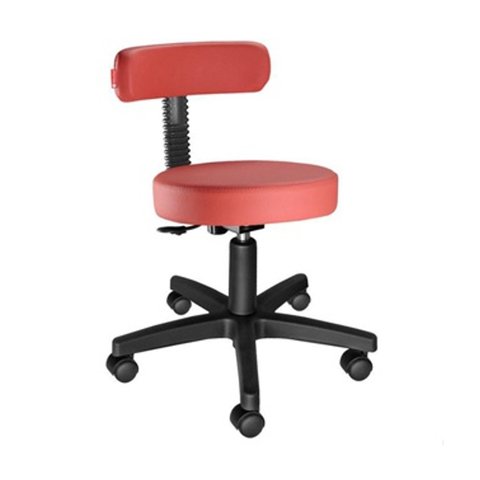 Cadeira Mocho Alto Slim com Apoio para Os Pés