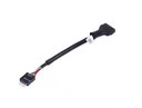 Ver imagem 3 de Kit C/ 10 Adaptador Conversor Usb 3.0 Fêmea P/ Usb 2.0 Macho P/ Placa Mãe Gabinete