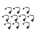 Ver imagem 1 de Kit C/ 10 Adaptador Conversor Usb 3.0 Fêmea P/ Usb 2.0 Macho P/ Placa Mãe Gabinete