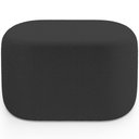 Ver imagem 6 de Puff Decorativo Orgânico para Living Quarto 70cm Doha W01 Bouclê Preto - Lyam Decor