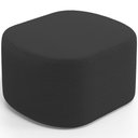 Ver imagem 1 de Puff Decorativo Orgânico para Living Quarto 70cm Doha W01 Bouclê Preto - Lyam Decor